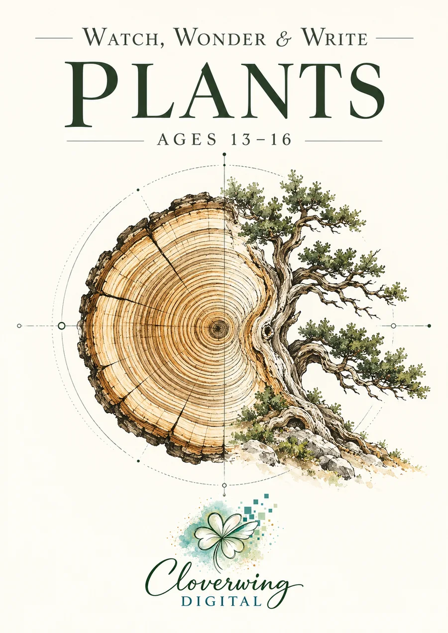 Front cover of Plants Workbook, Ages 13–16