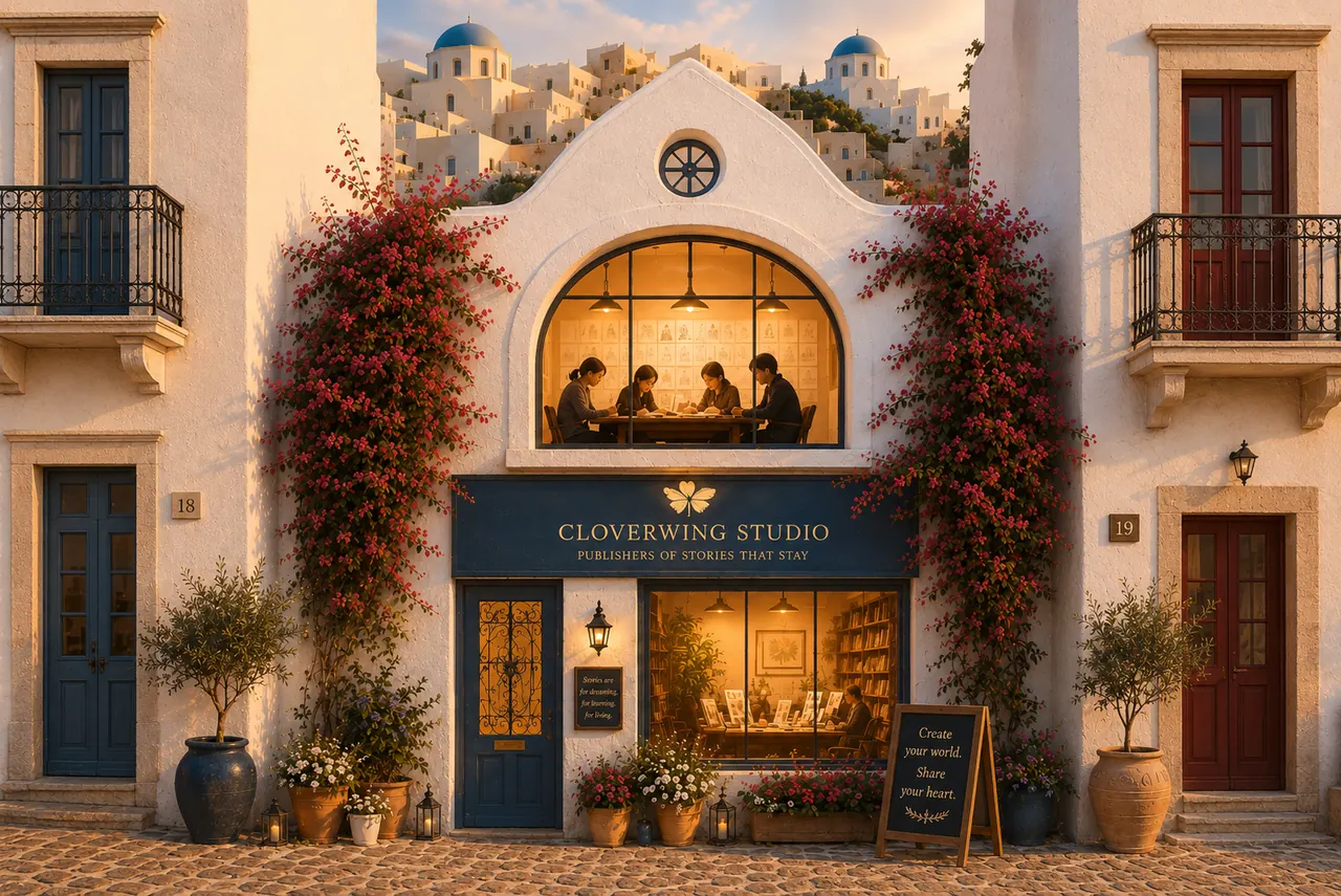 Cloverwing Studio in Santorini
